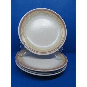 Franciscan Sierra Sand Set Of 4 Vintage 6 5/8" Dessert Bread Plates  1963-1971